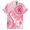 NAIDOC Week 2025 Indigenous Hawaiian Shirt Breast Cancer Pink Ribbon