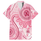 NAIDOC Week 2025 Indigenous Hawaiian Shirt Breast Cancer Pink Ribbon