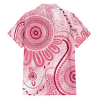 NAIDOC Week 2025 Indigenous Hawaiian Shirt Breast Cancer Pink Ribbon