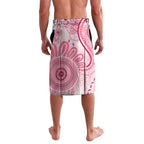 NAIDOC Week 2025 Indigenous Lavalava Breast Cancer Pink Ribbon