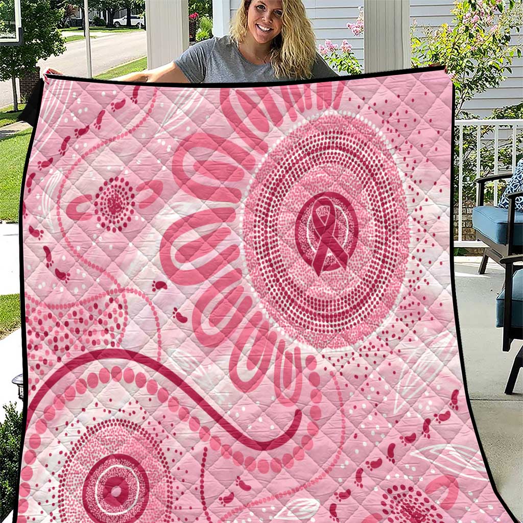 NAIDOC Week 2025 Indigenous Quilt Breast Cancer Pink Ribbon