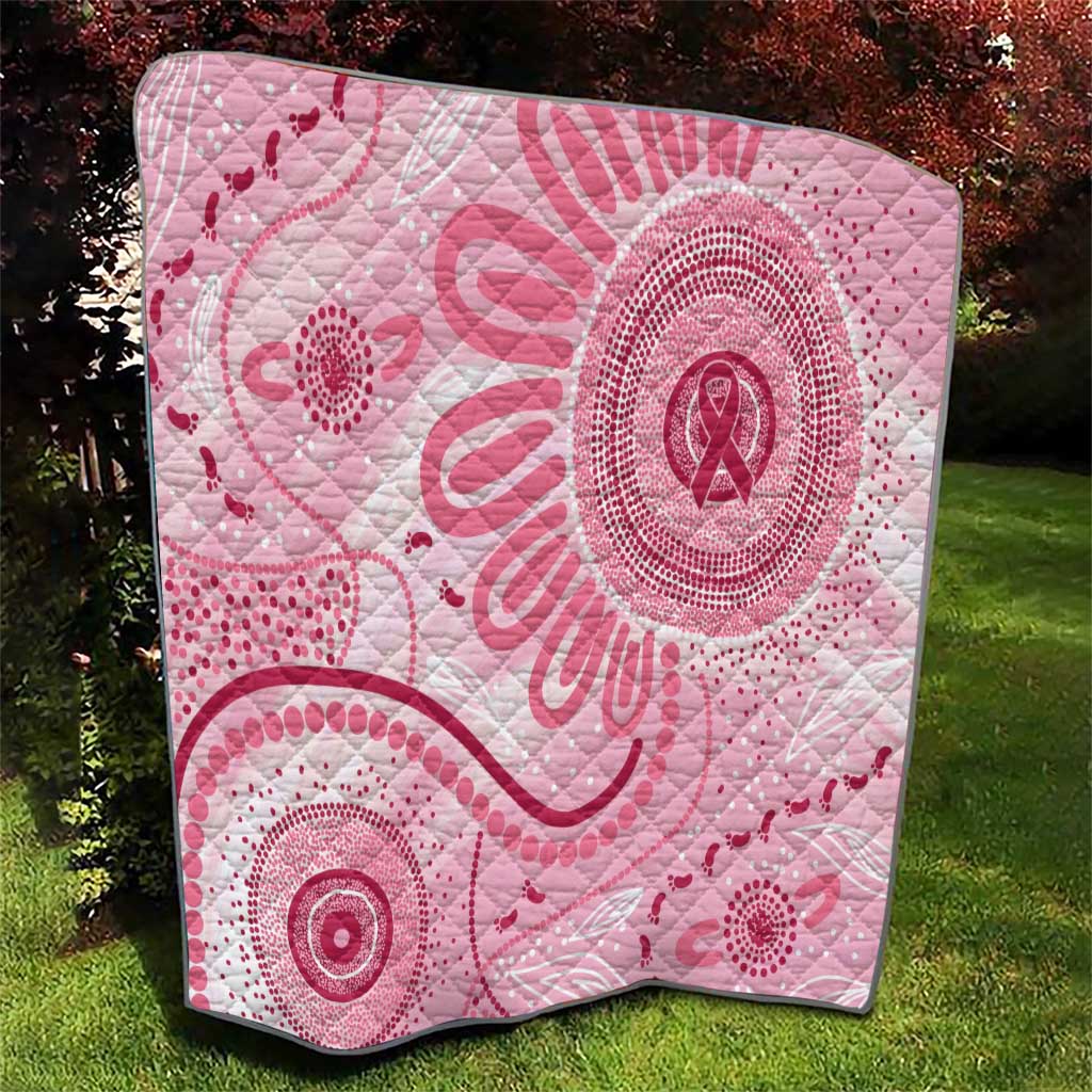 NAIDOC Week 2025 Indigenous Quilt Breast Cancer Pink Ribbon