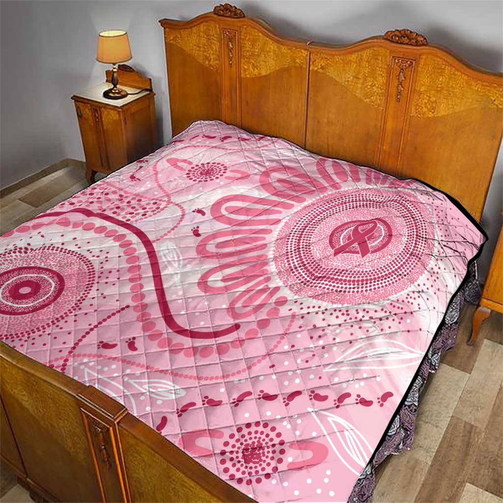 NAIDOC Week 2025 Indigenous Quilt Breast Cancer Pink Ribbon