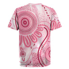 NAIDOC Week 2025 Indigenous Rugby Jersey Breast Cancer Pink Ribbon