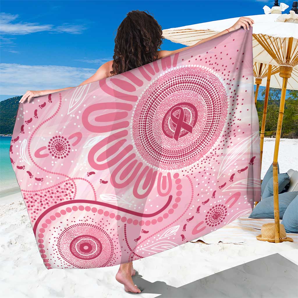 NAIDOC Week 2025 Indigenous Sarong Breast Cancer Pink Ribbon
