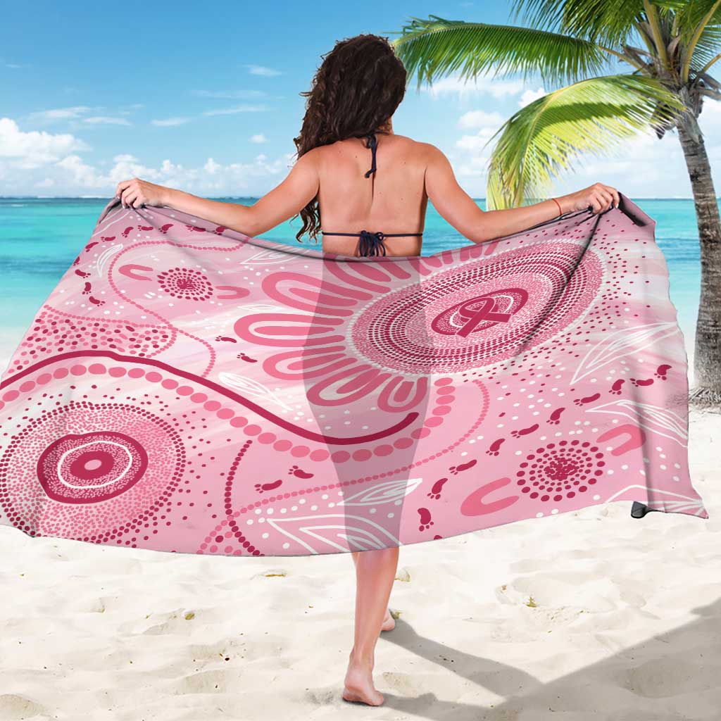 NAIDOC Week 2025 Indigenous Sarong Breast Cancer Pink Ribbon