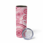 NAIDOC Week 2025 Indigenous Skinny Tumbler Breast Cancer Pink Ribbon