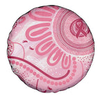 NAIDOC Week 2025 Indigenous Spare Tire Cover Breast Cancer Pink Ribbon
