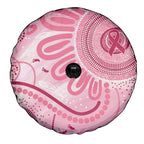 NAIDOC Week 2025 Indigenous Spare Tire Cover Breast Cancer Pink Ribbon
