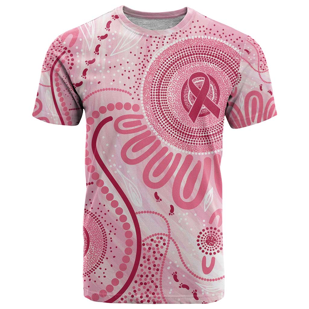 NAIDOC Week 2025 Indigenous T Shirt Breast Cancer Pink Ribbon