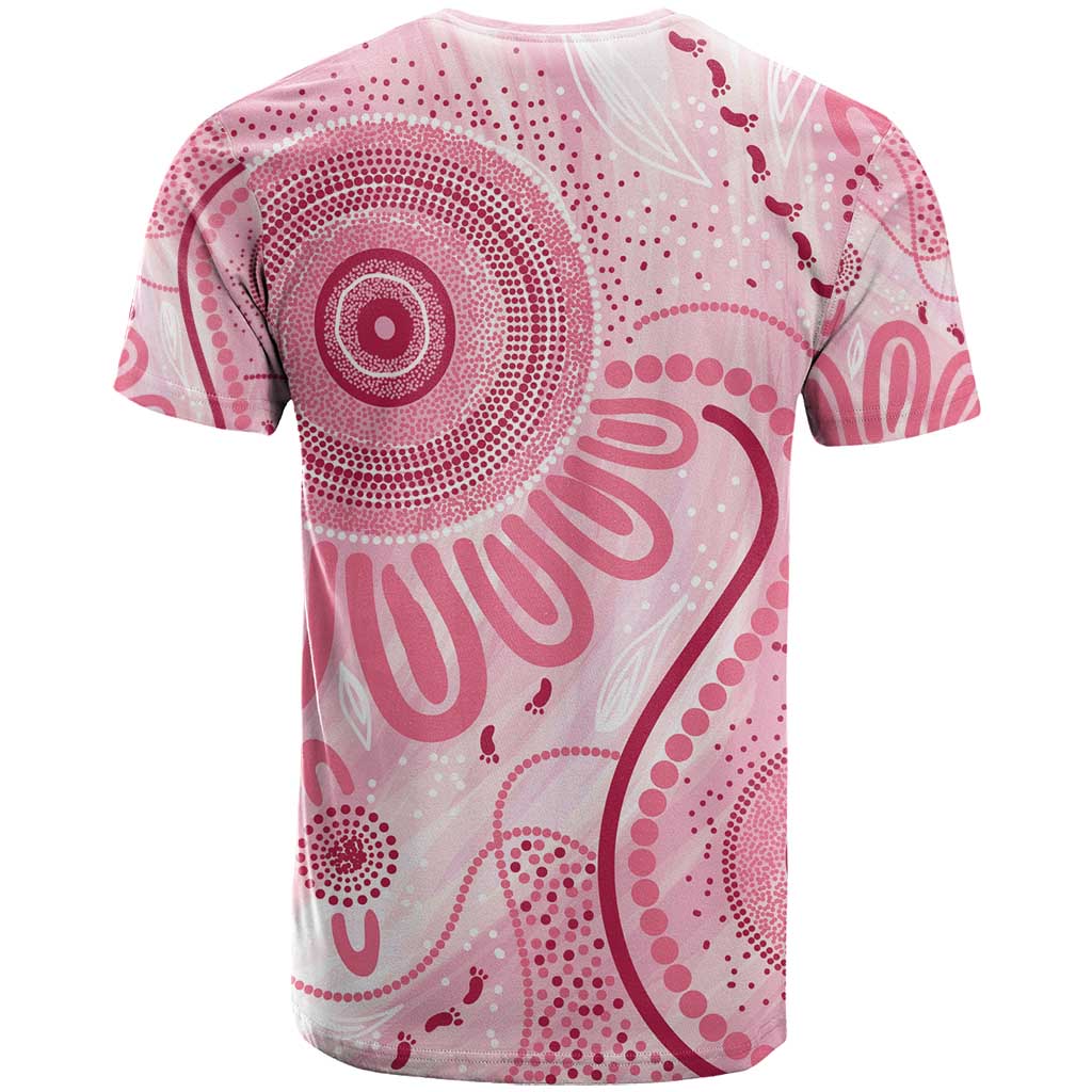 NAIDOC Week 2025 Indigenous T Shirt Breast Cancer Pink Ribbon