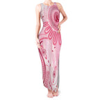 NAIDOC Week 2025 Indigenous Tank Maxi Dress Breast Cancer Pink Ribbon
