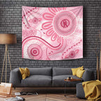 NAIDOC Week 2025 Indigenous Tapestry Breast Cancer Pink Ribbon