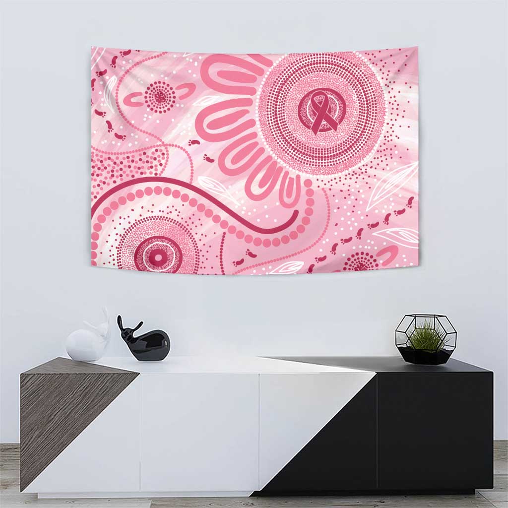 NAIDOC Week 2025 Indigenous Tapestry Breast Cancer Pink Ribbon