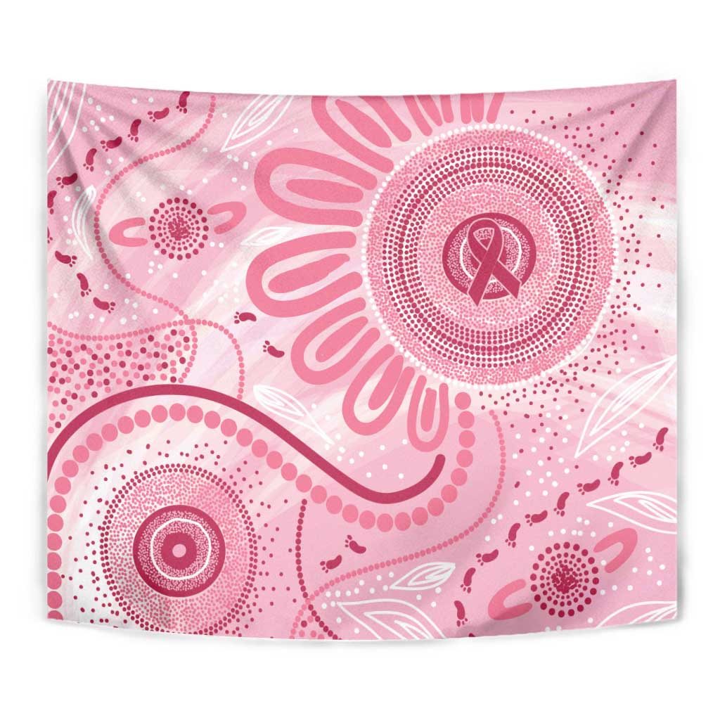 NAIDOC Week 2025 Indigenous Tapestry Breast Cancer Pink Ribbon