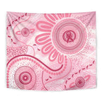 NAIDOC Week 2025 Indigenous Tapestry Breast Cancer Pink Ribbon