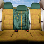Australia 2024 Custom Back Car Seat Cover Aboriginal GO Team Aussie