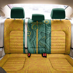 Australia 2024 Custom Back Car Seat Cover Aboriginal GO Team Aussie