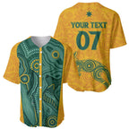 Australia 2024 Custom Baseball Jersey Aboriginal GO Team Aussie