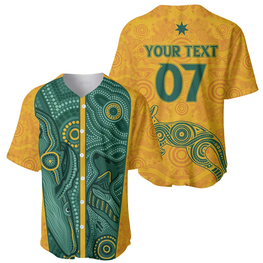Australia 2024 Custom Baseball Jersey Aboriginal GO Team Aussie