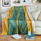 Australia 2024 Custom Blanket Aboriginal GO Team Aussie