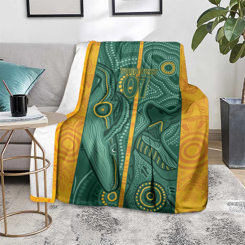 Australia 2024 Custom Blanket Aboriginal GO Team Aussie