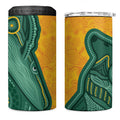 Australia 2024 4 in 1 Can Cooler Tumbler Aboriginal GO Team Aussie
