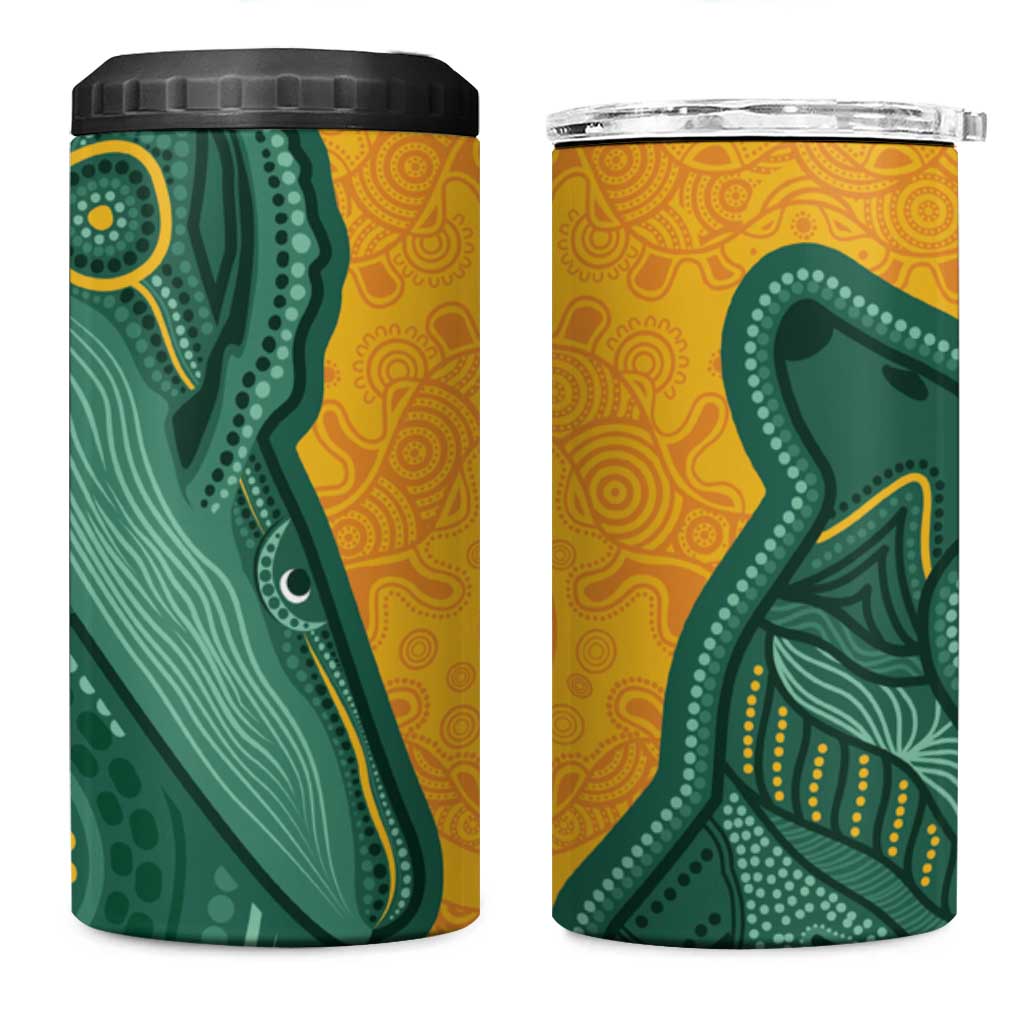 Australia 2024 4 in 1 Can Cooler Tumbler Aboriginal GO Team Aussie
