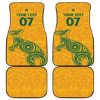 Australia 2024 Custom Car Mats Aboriginal GO Team Aussie