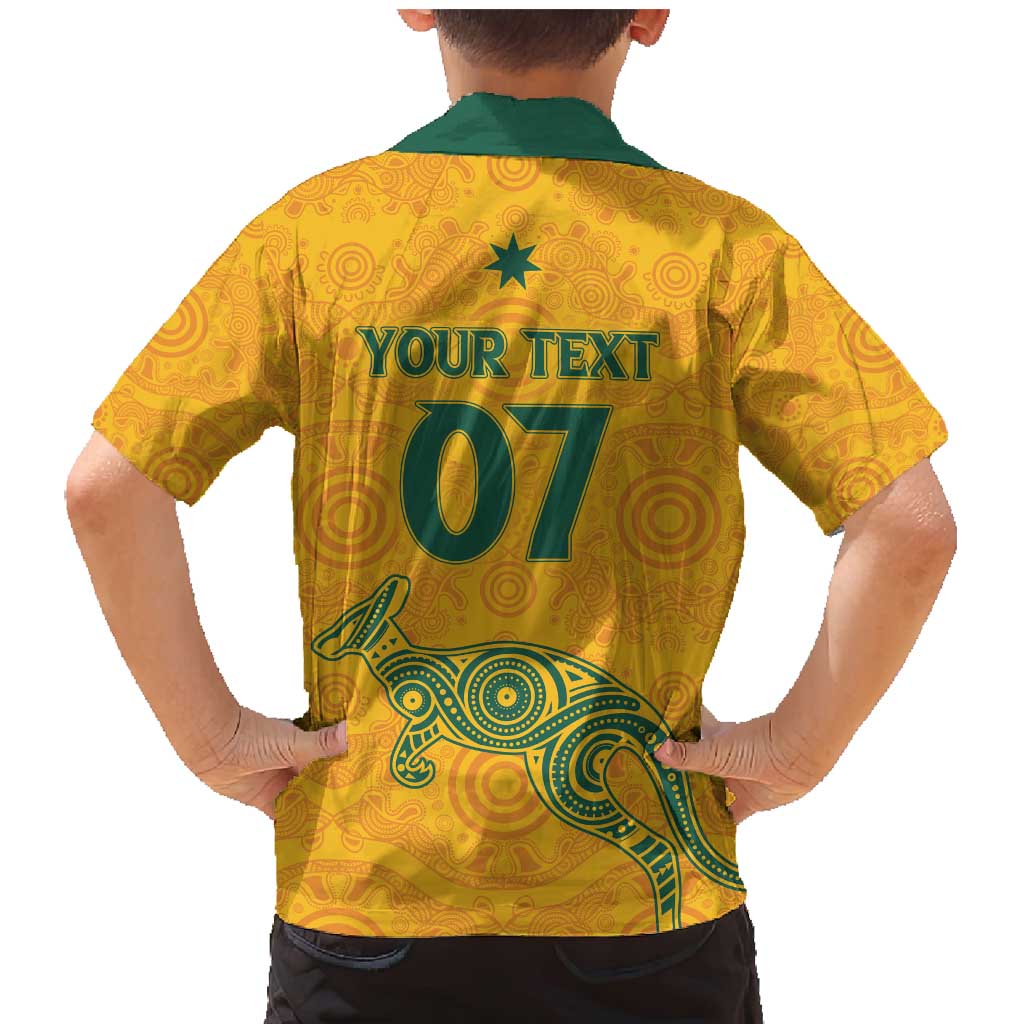 Australia 2024 Custom Family Matching Mermaid Dress and Hawaiian Shirt Aboriginal GO Team Aussie