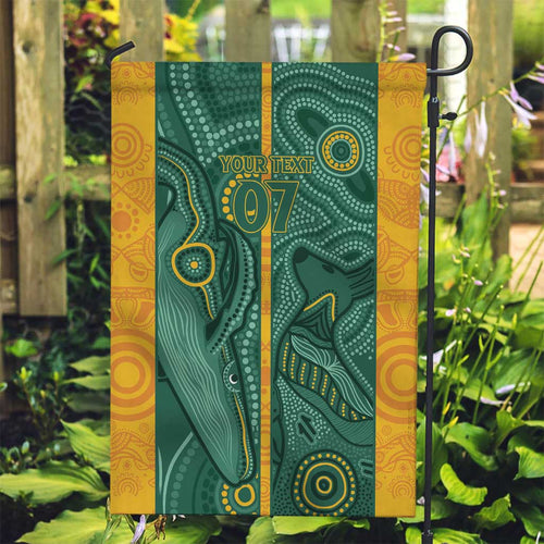 Australia 2024 Custom Garden Flag Aboriginal GO Team Aussie