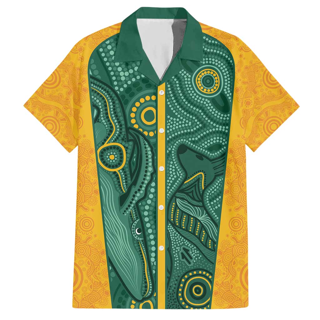 Australia 2024 Custom Hawaiian Shirt Aboriginal GO Team Aussie