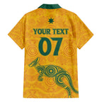 Australia 2024 Custom Hawaiian Shirt Aboriginal GO Team Aussie