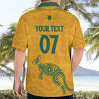 Australia 2024 Custom Hawaiian Shirt Aboriginal GO Team Aussie