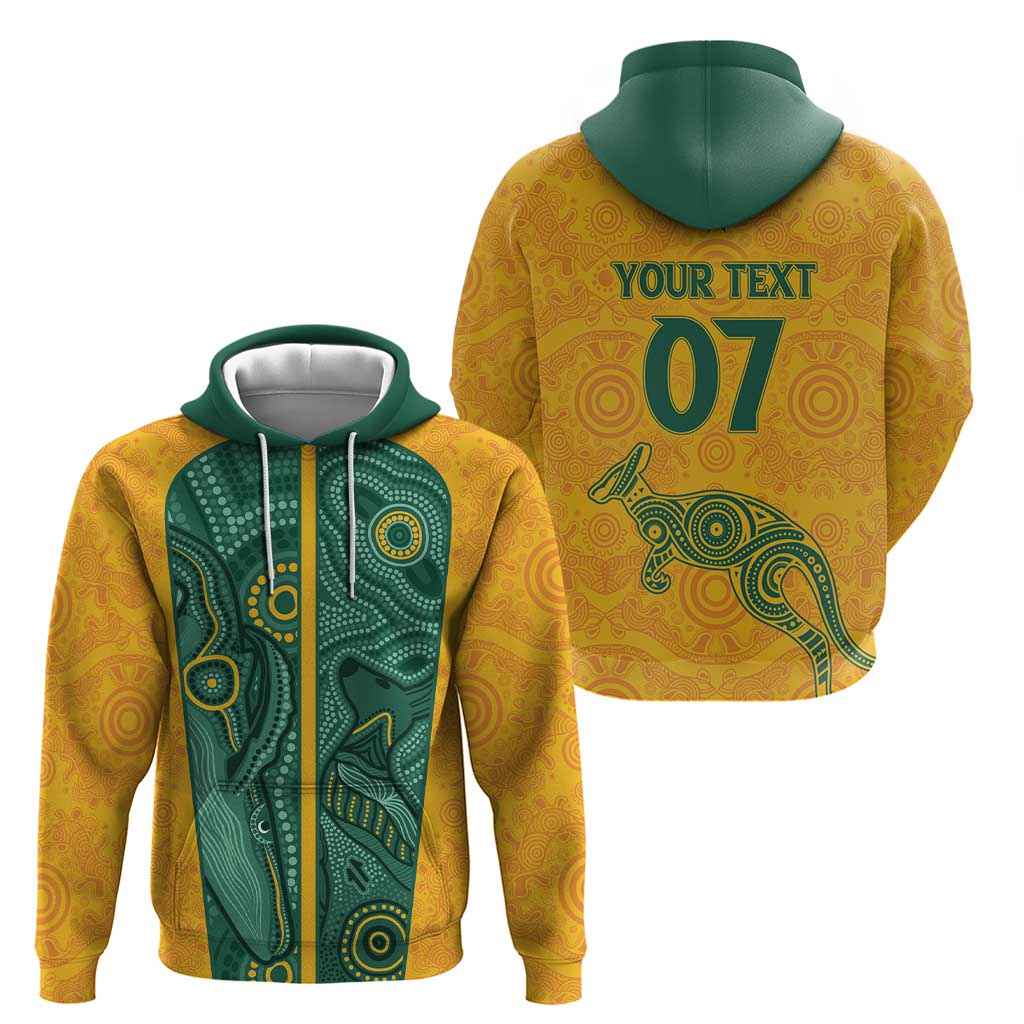 Australia 2024 Custom Hoodie Aboriginal GO Team Aussie