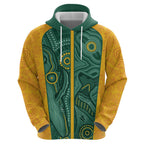 Australia 2024 Custom Hoodie Aboriginal GO Team Aussie