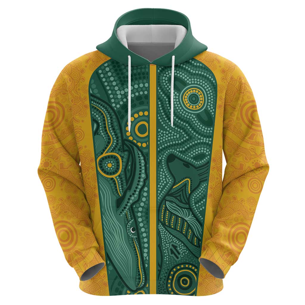 Australia 2024 Custom Hoodie Aboriginal GO Team Aussie