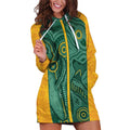 Australia 2024 Custom Hoodie Dress Aboriginal GO Team Aussie