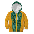 Australia 2024 Custom Kid Hoodie Aboriginal GO Team Aussie