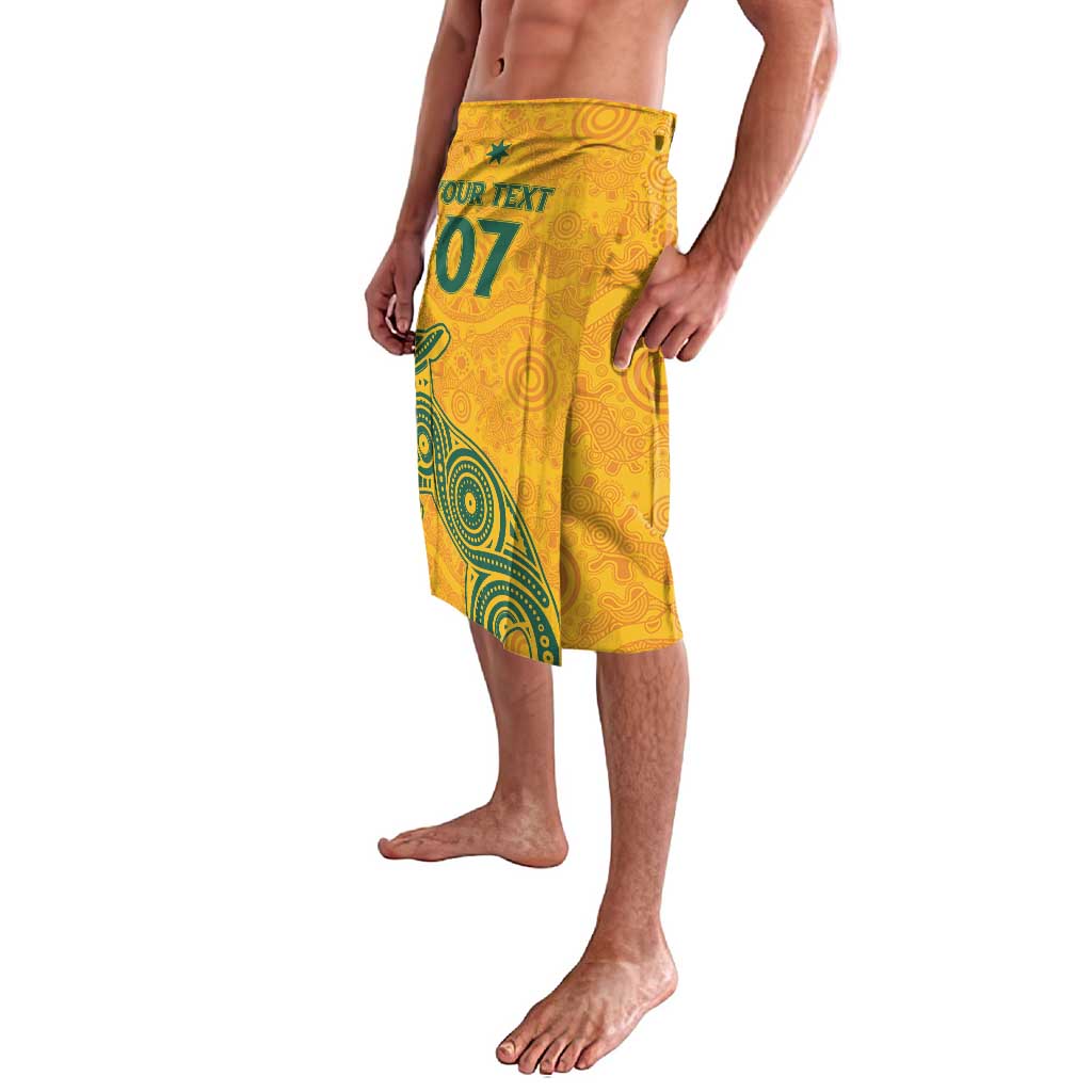 Australia 2024 Custom Lavalava Aboriginal GO Team Aussie
