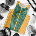 Australia 2024 Custom Men Tank Top Aboriginal GO Team Aussie