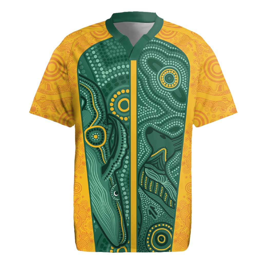Australia 2024 Custom Rugby Jersey Aboriginal GO Team Aussie