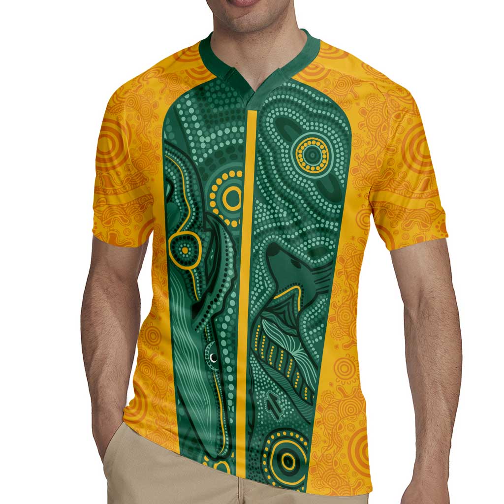 Australia 2024 Custom Rugby Jersey Aboriginal GO Team Aussie