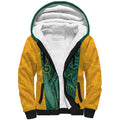 Australia 2024 Custom Sherpa Hoodie Aboriginal GO Team Aussie