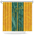 Australia 2024 Custom Shower Curtain Aboriginal GO Team Aussie
