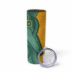 Australia 2024 Skinny Tumbler Aboriginal GO Team Aussie