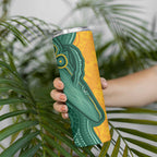 Australia 2024 Skinny Tumbler Aboriginal GO Team Aussie
