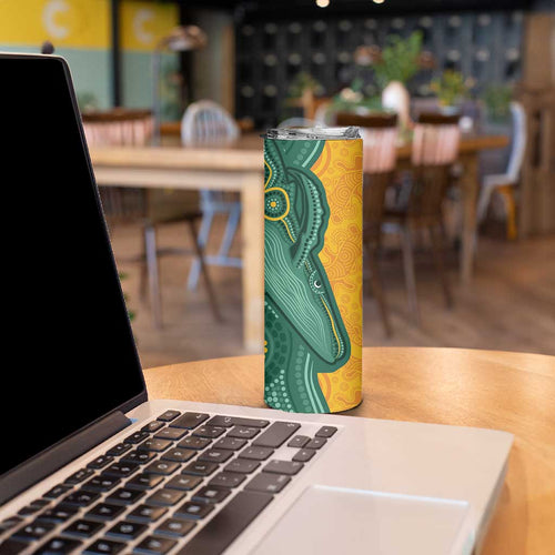 Australia 2024 Skinny Tumbler Aboriginal GO Team Aussie