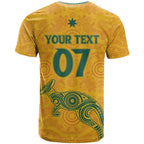 Australia 2024 Custom T Shirt Aboriginal GO Team Aussie