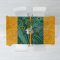 Australia 2024 Custom Tablecloth Aboriginal GO Team Aussie
